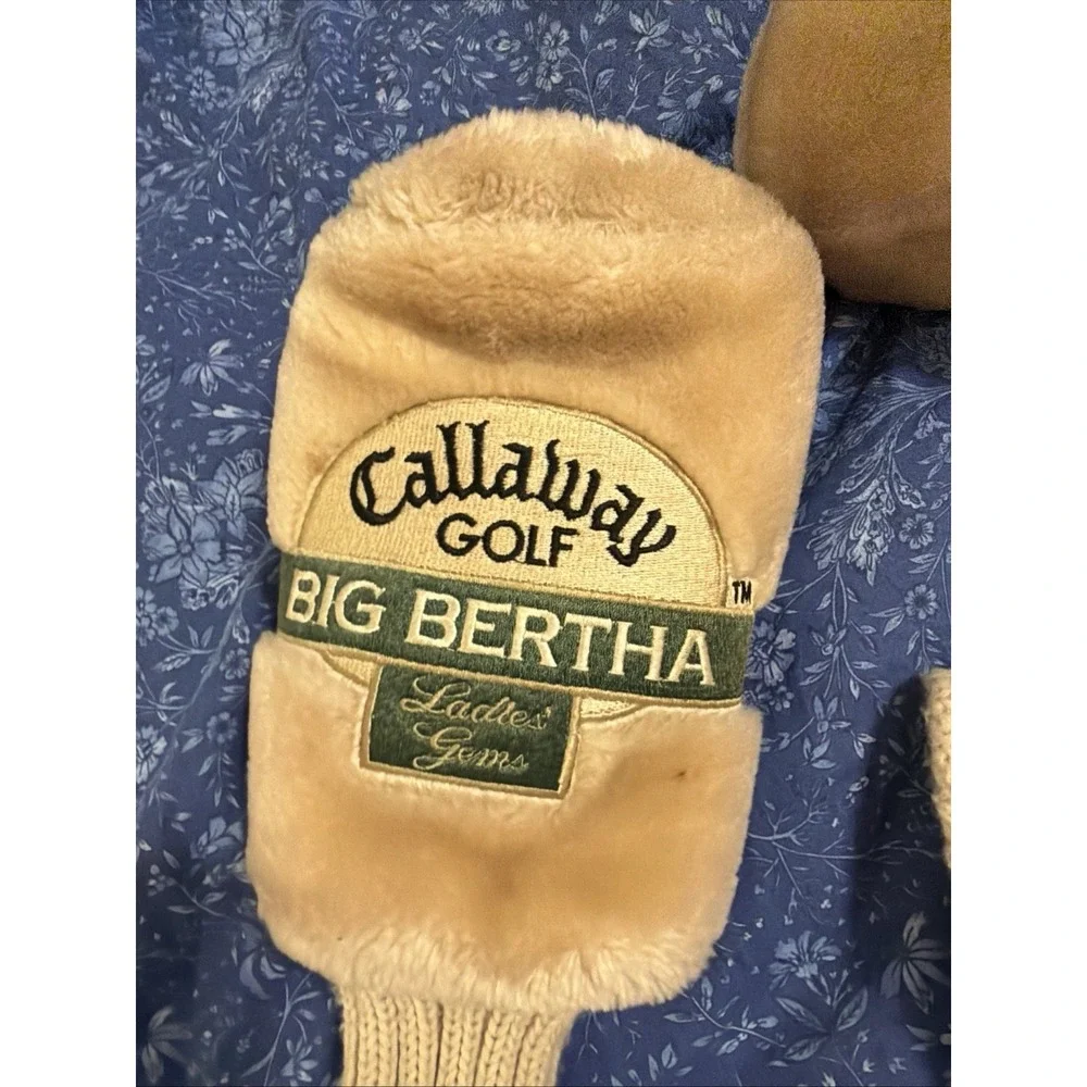 Callaway BIG BERTHA Ladies Gems 4 The Deuce Heaven Wood Fairway Headcover VTG X3